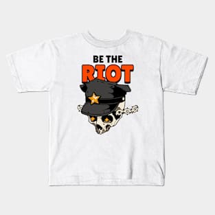 Riot Rebel Rebellion Revolution Protest Revolt Kids T-Shirt
